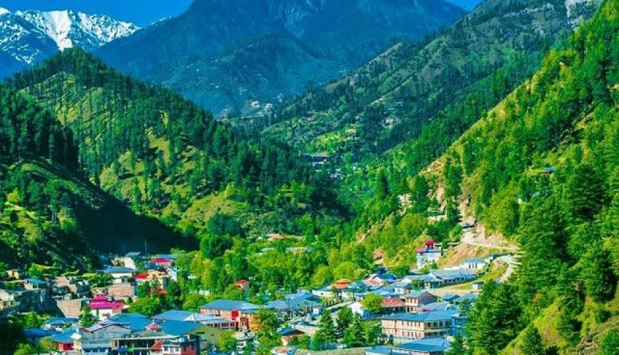 Panoramic view of Swat Valley