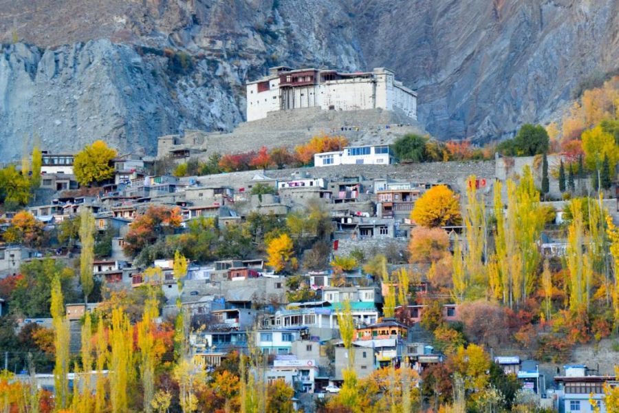 A breathtaking view of the majestic Hunza Valley