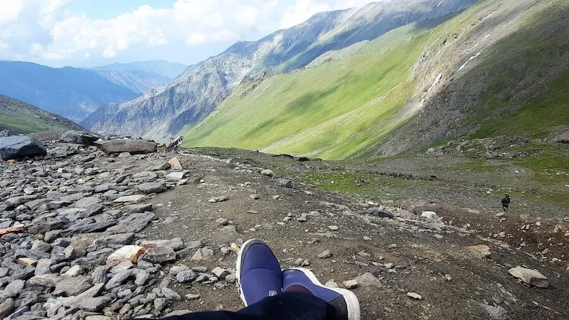 View from Babusar top