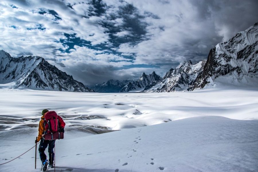 Snow Lake and hisper La trek
